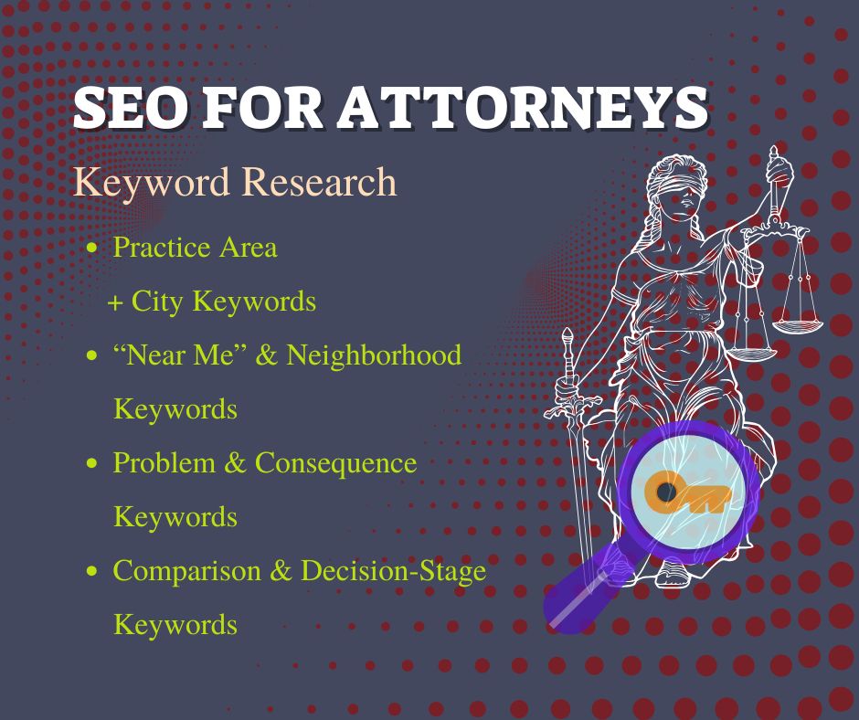 keyword research in SEO for attorneys