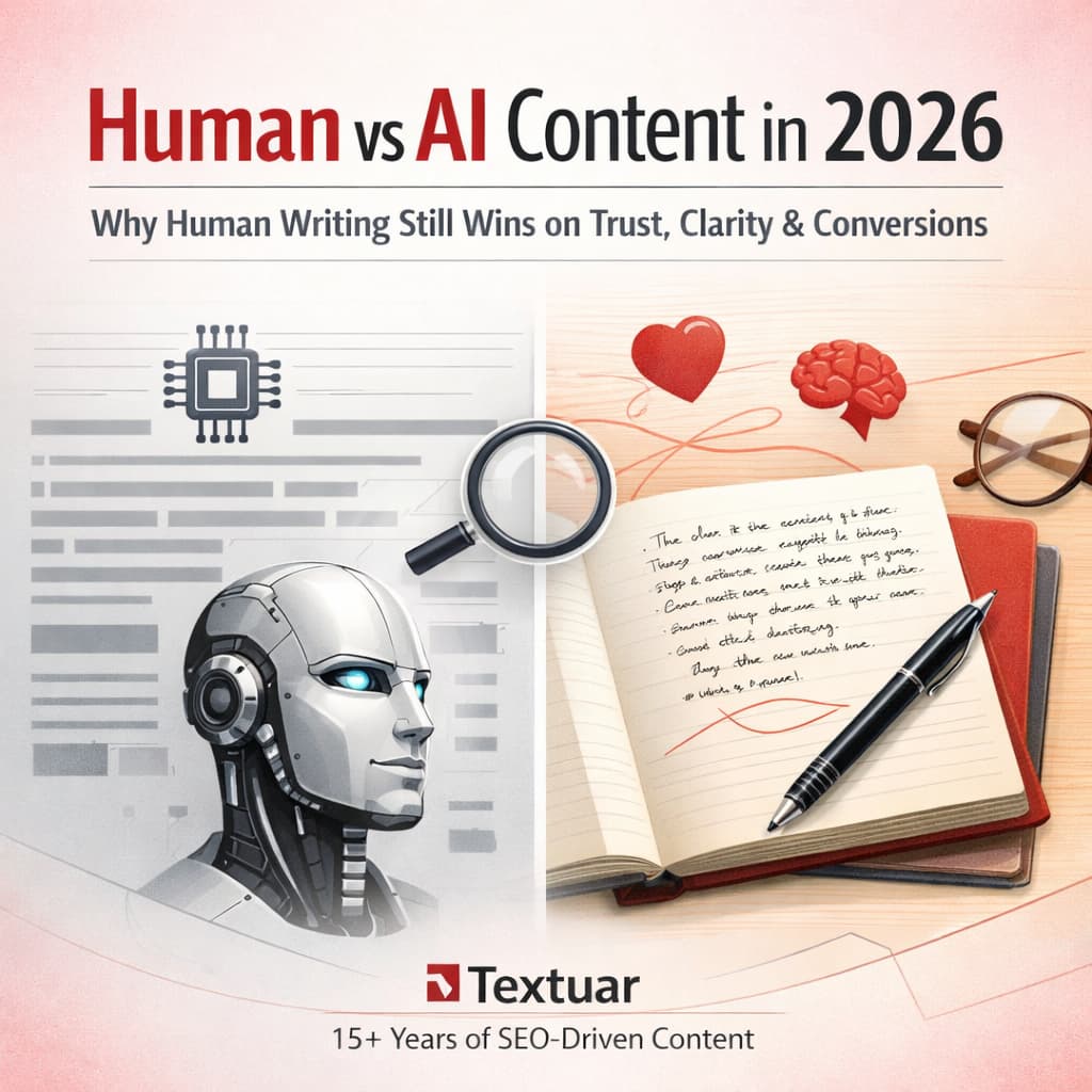 human content vs AI content