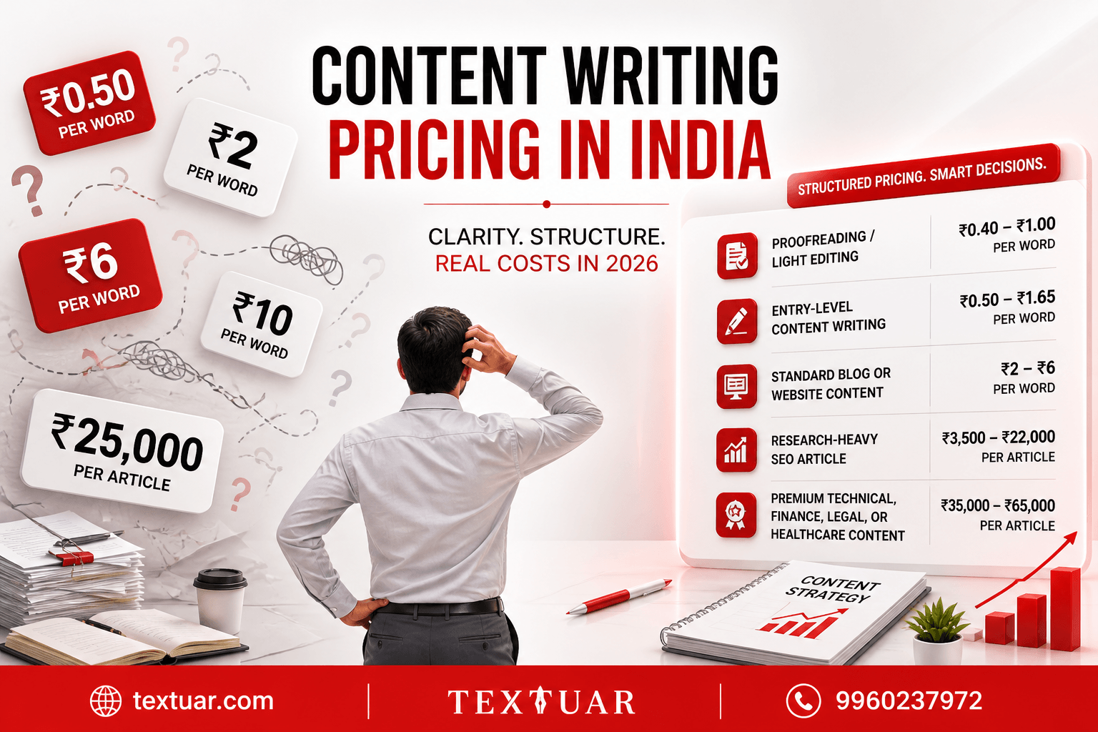 content writing services price India