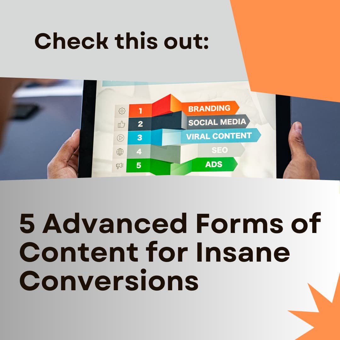 5 advanced forms of content