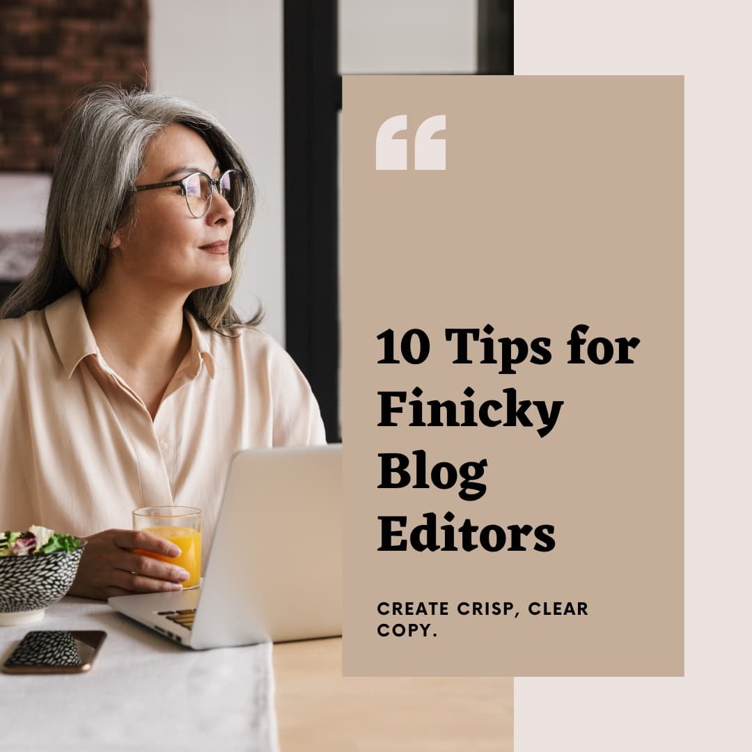 Blog editing tips for the blogger