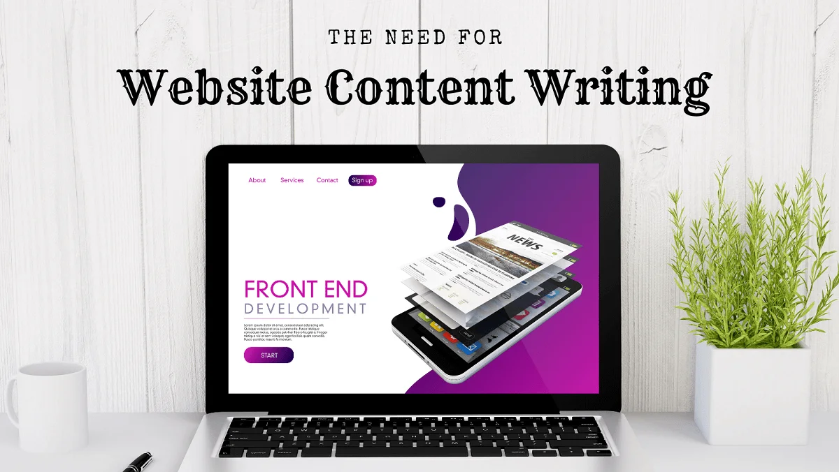 website content writing need