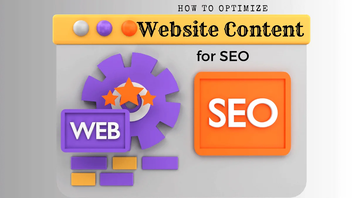 optimize website content for SEO
