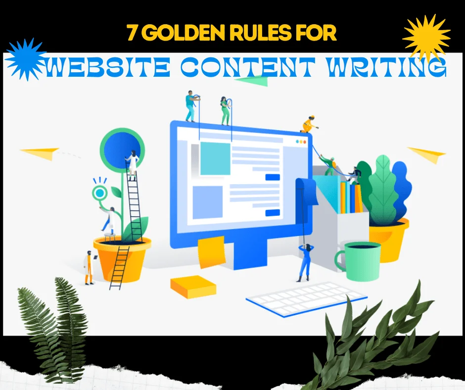 website content writing