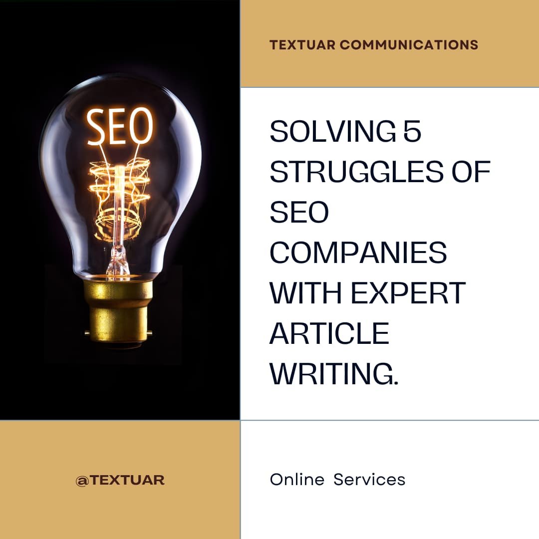 article writing services for SEO companies