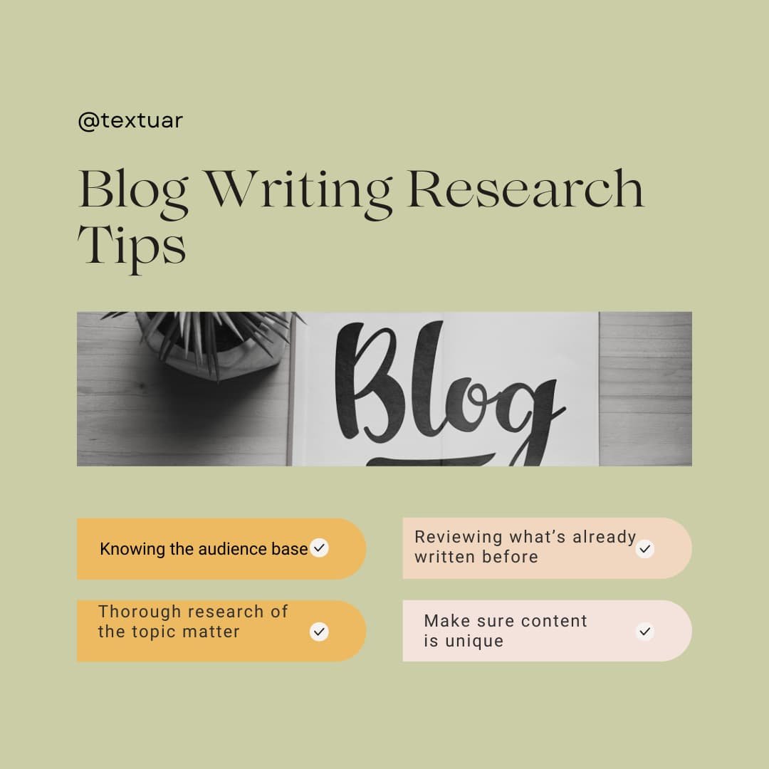 blog writing research tips