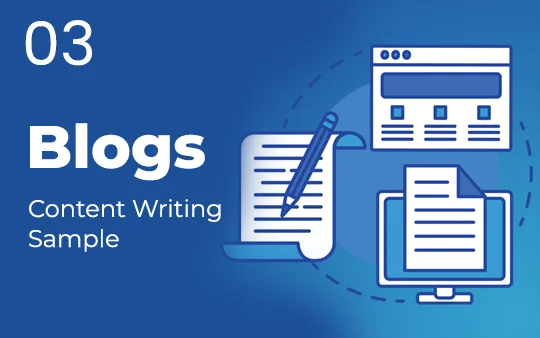 Blog writing sample