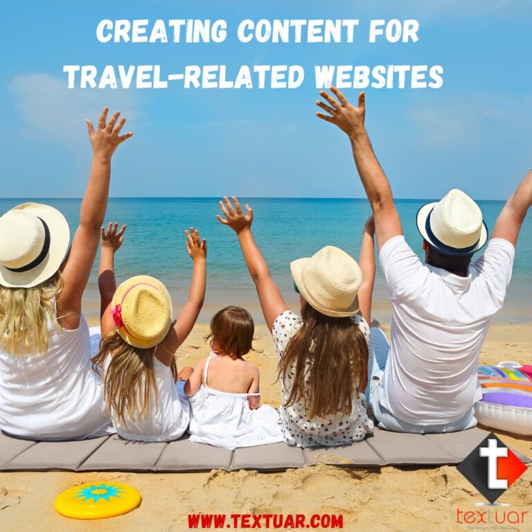 content writing for Travel websites