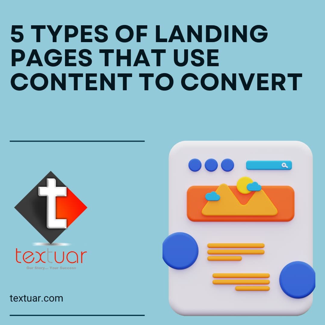 landing pages use content to convert