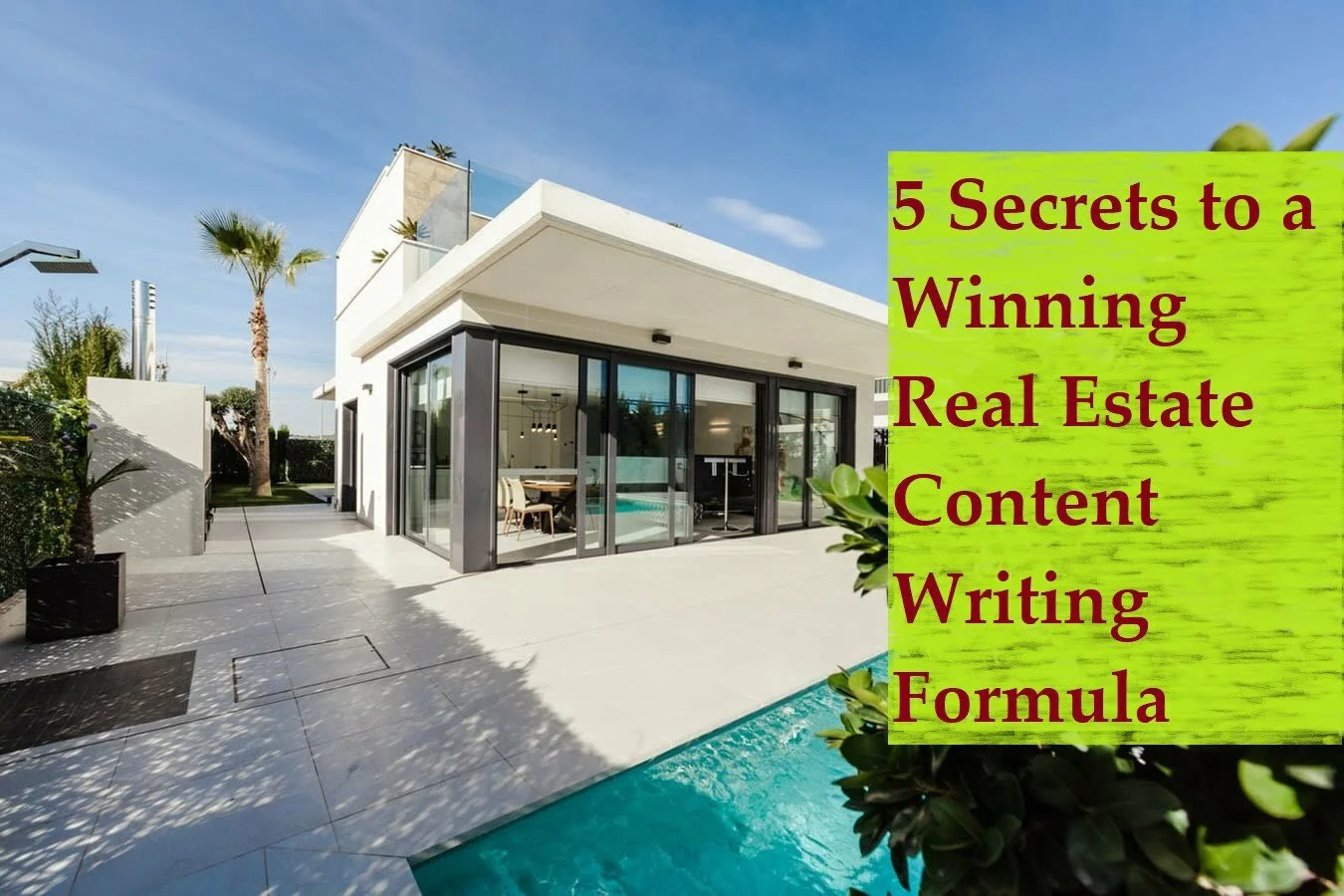 real estate content writing