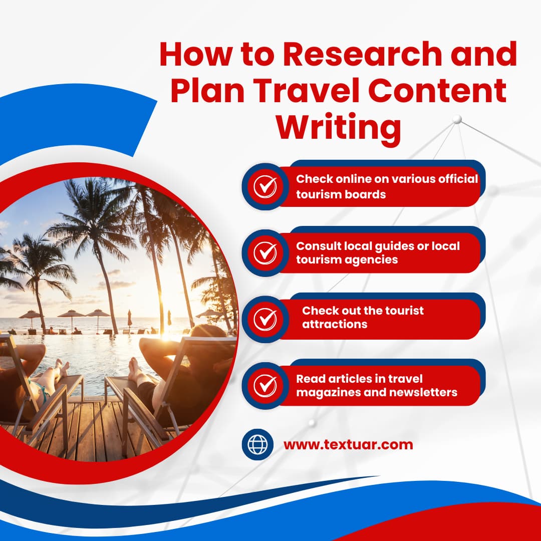 How to research and plan travel content writing