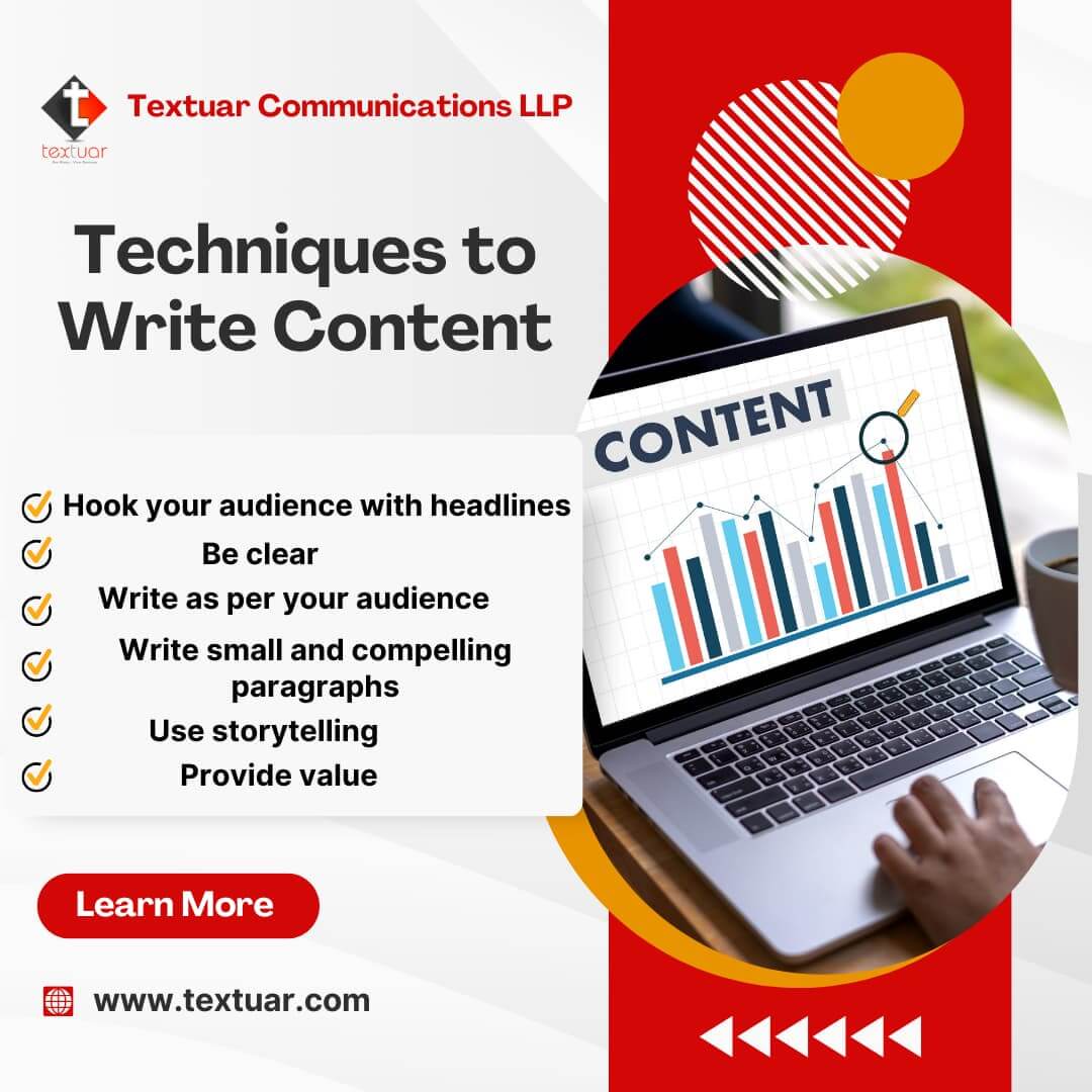 write content