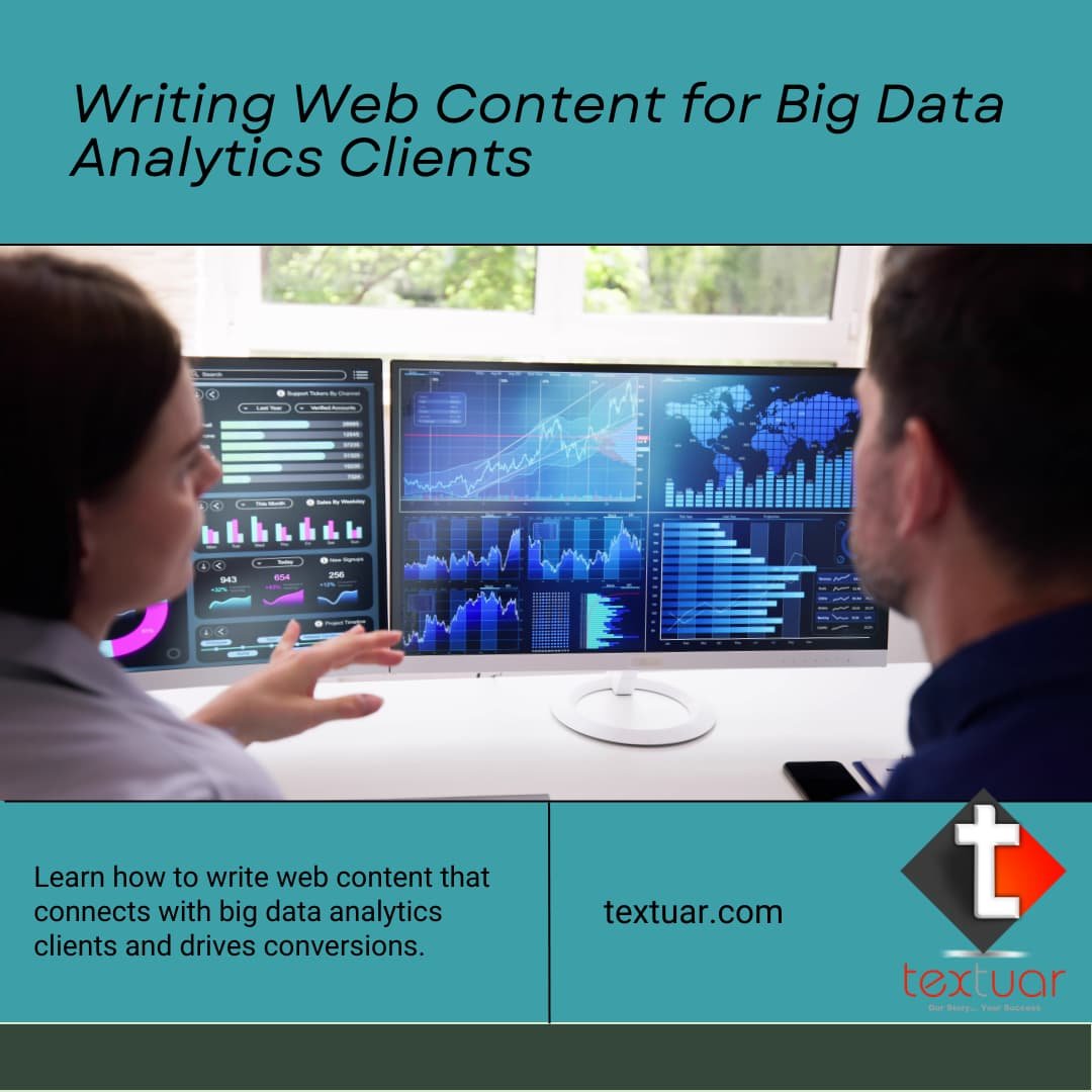write web content for data analytics